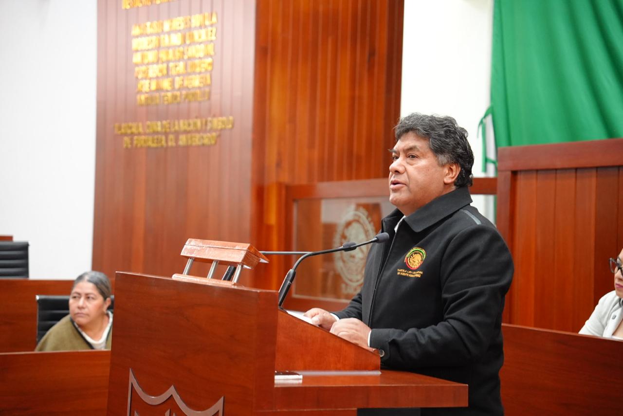Impulsa Vicente Morales Parlamento Abierto en la Ley Orgánica del Poder Legislativo